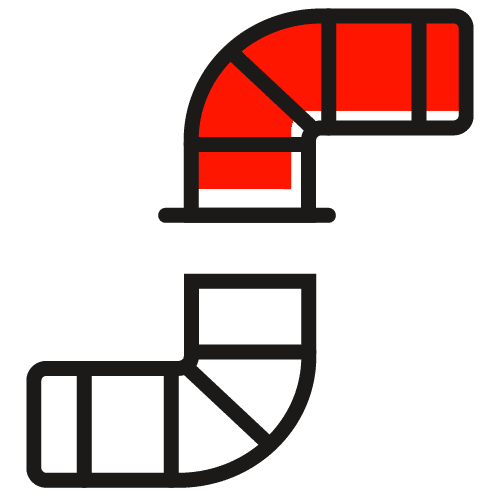 Air Duct Installation Icon